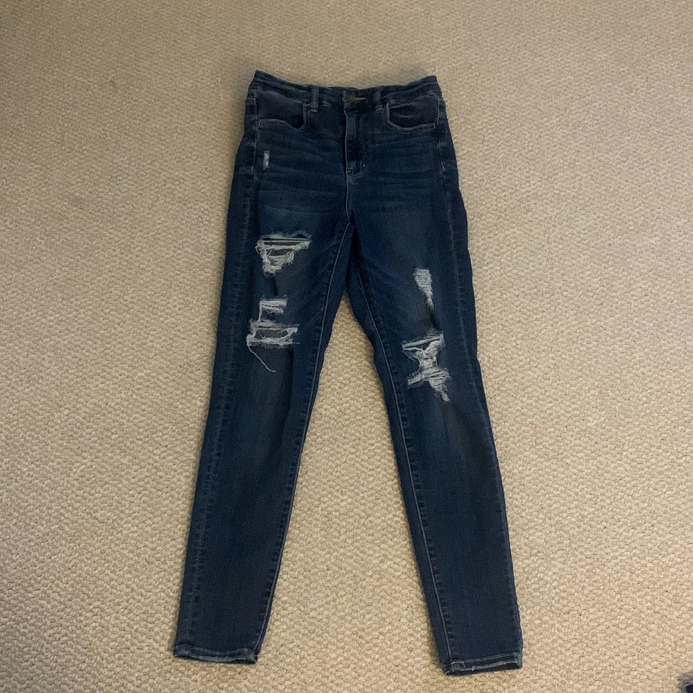 American Eagle Skinny Ripped Jeans